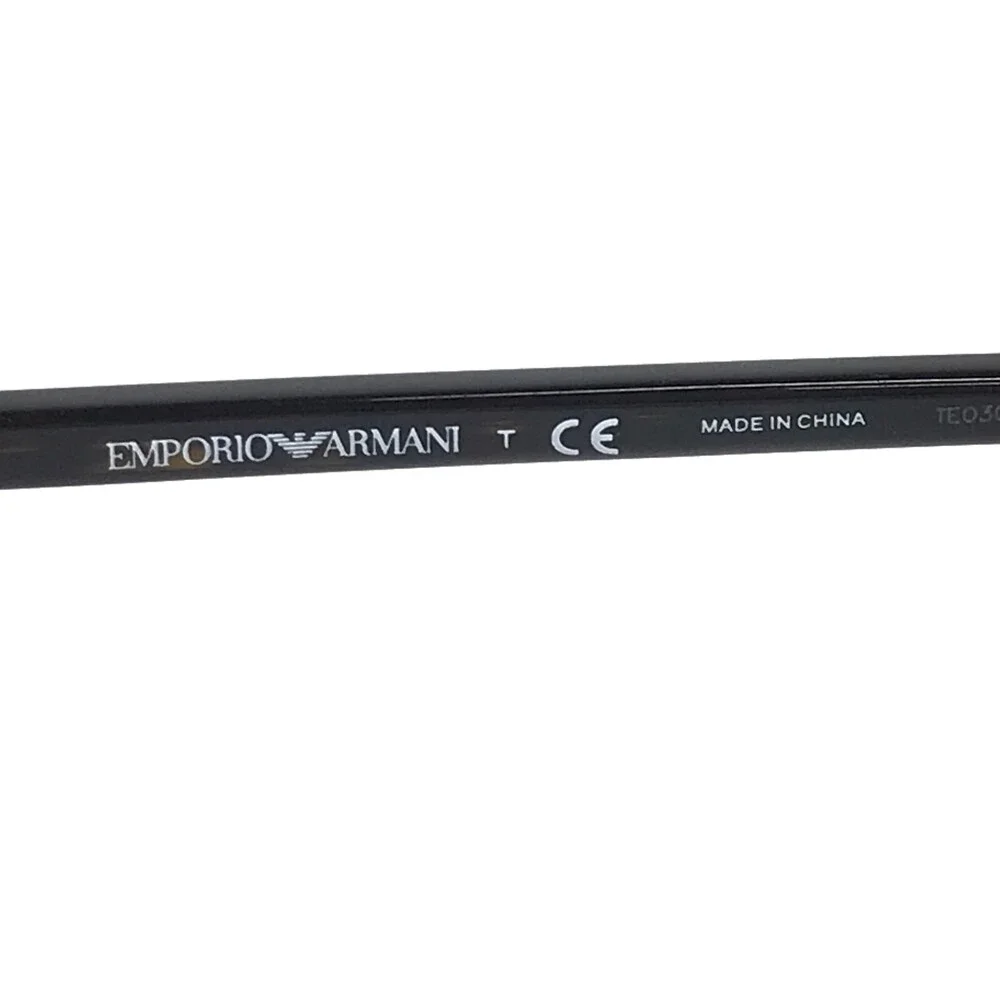 Emporio Armani Eyeglasses Frames EA3009 5026 Dark Tortoise Rectangle 54-16-140